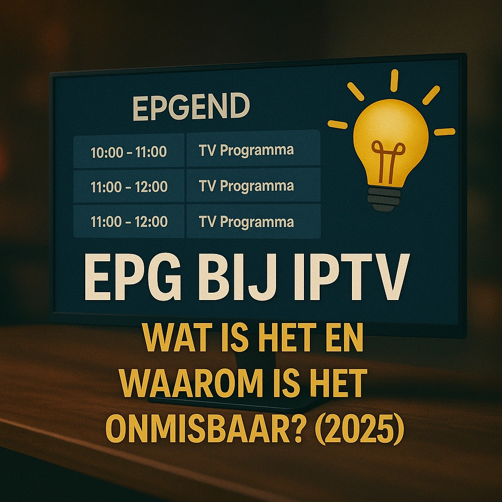 wat is het en waarom is het onmisbaar? (2025) 7 EPG bij IPTV wat is het en waarom is het onmisbaar 2025.webp