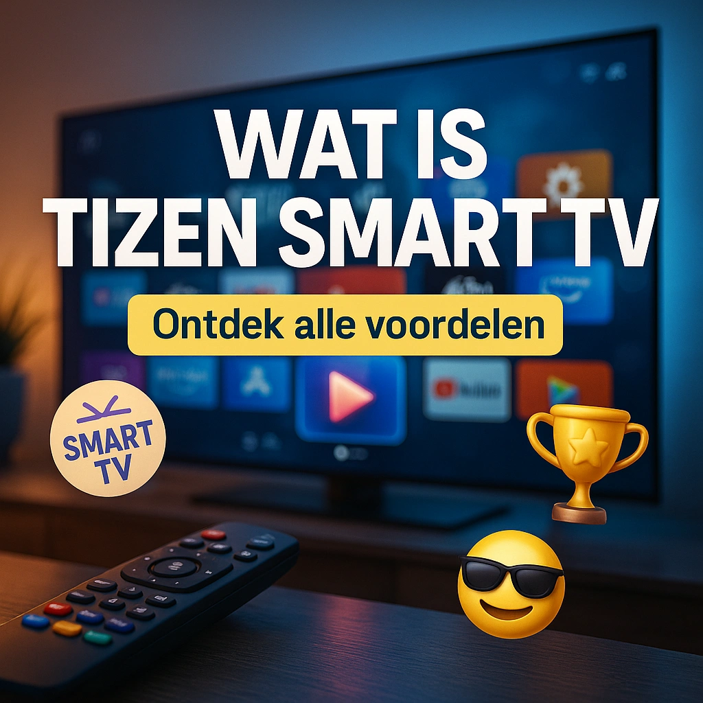 Wat is Tizen Smart TV? Uitleg, functies & voordelen (2025) 4 Wat is Tizen Smart TV Ontdek alle voordelen.webp